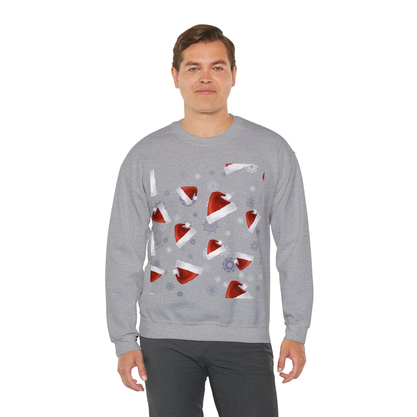 Unisex Heavy Blend™ Crewneck Christmas Ugly Sweatshirt18