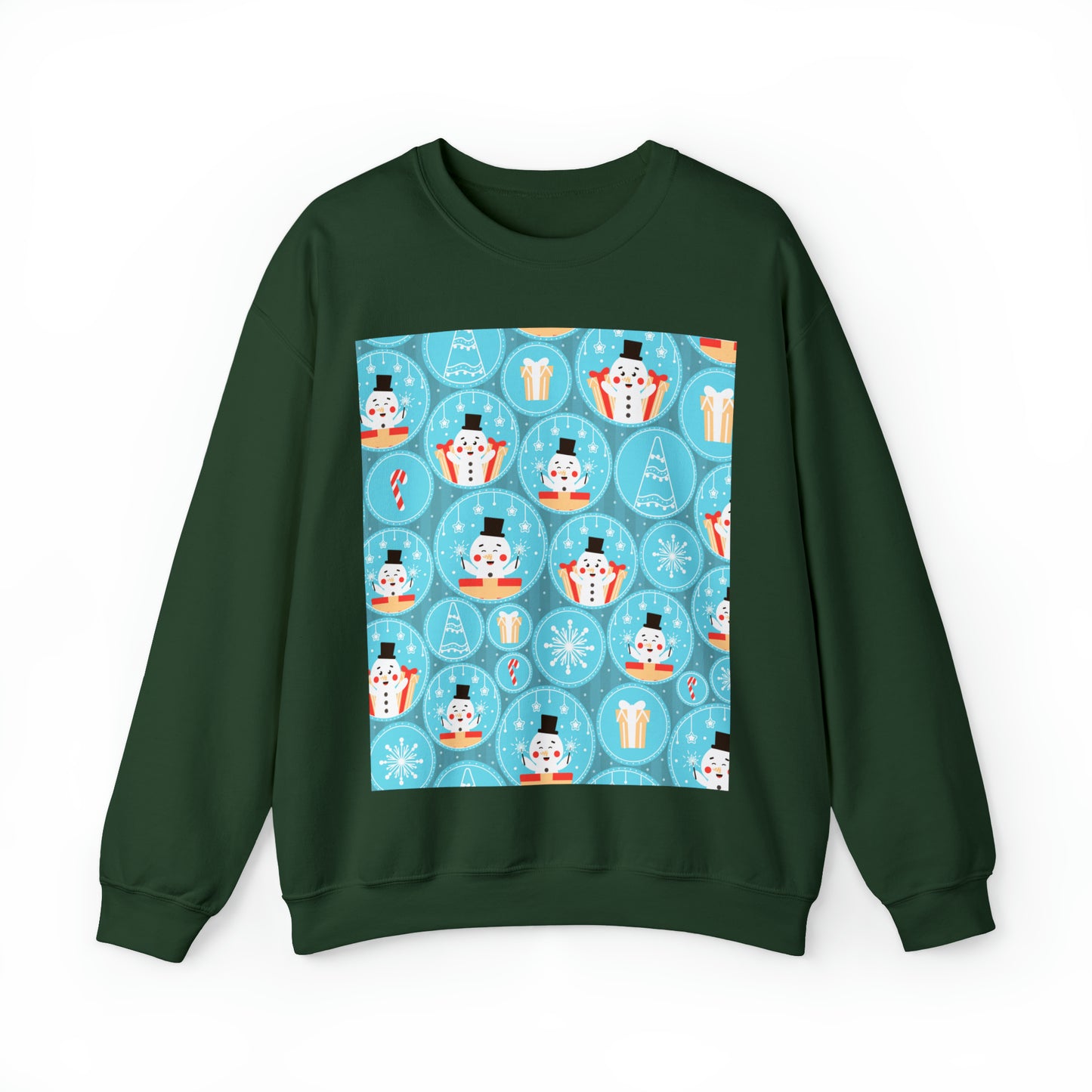 Unisex Heavy Blend™ Crewneck Christmas Ugly Sweatshirt5