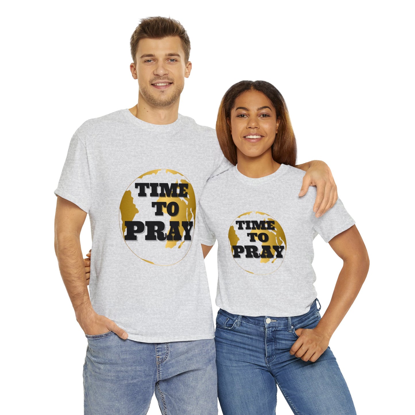 Unisex Heavy Cotton Tee Time to Pray Tee