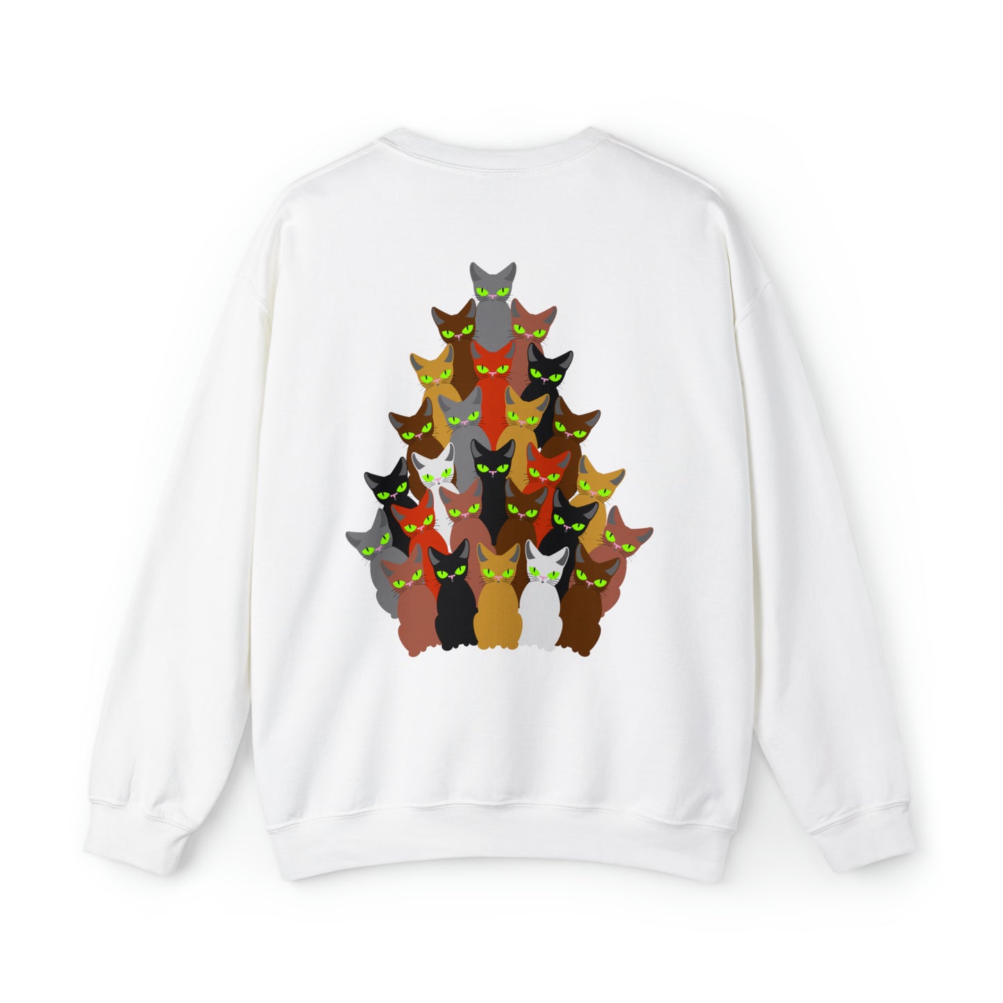 Unisex Heavy Blend™ Crewneck Christmas Ugly Sweatshirt12