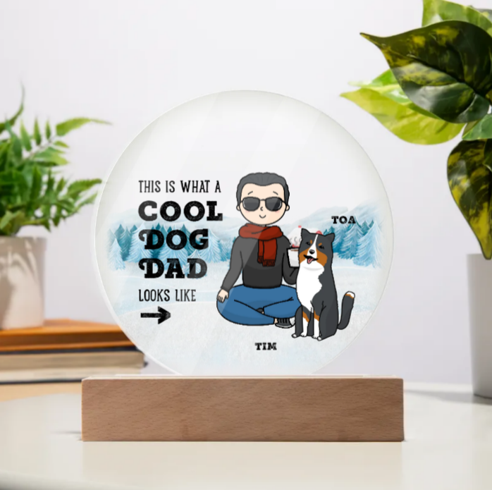 Personalize this Cool Dog Dad