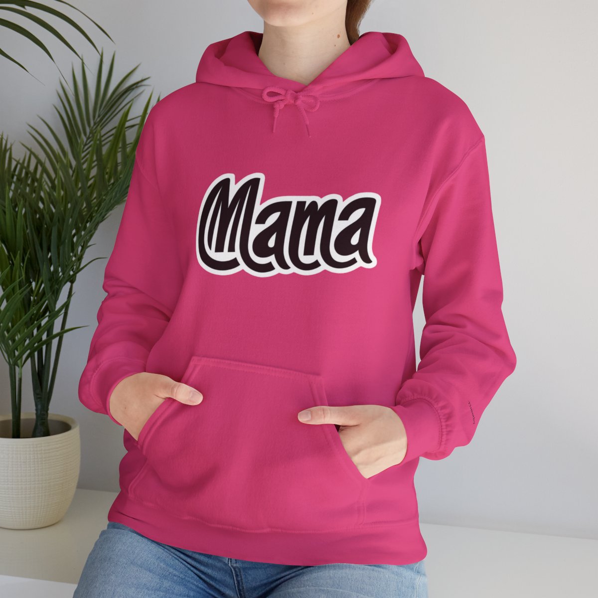 MAMA Personalized Unisex Heavy Blend™ Hooded Sweatshirt with Children's Names